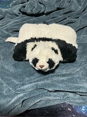 Authentic Pillow Pets Pee-Wees Mini Comfy Panda Plush Pillow 11" (2010)